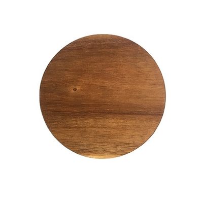 Ronde koffiebeker mat decoratie 10X0.9cm Acacia houten coasters met geavanceerde drukwerk