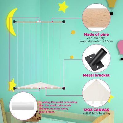 Gevulde dierentuin Houten opslagplank Eenvoudig ontwerp Op maat gemaakt Grootte milieuvriendelijk Hout