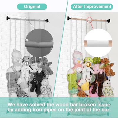 Gevulde dierentuin Houten opslagplank Eenvoudig ontwerp Op maat gemaakt Grootte milieuvriendelijk Hout