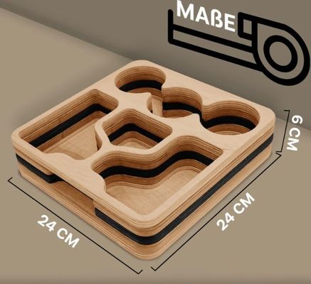 Multifunktioneel serveerbaar dienblad voor snacks en dranken Ruimtebesparende bank bar snackbox
