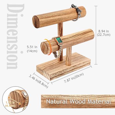 Verbeter je armband met onze aangepaste T-bar Bangle Storage Rack en Organisator