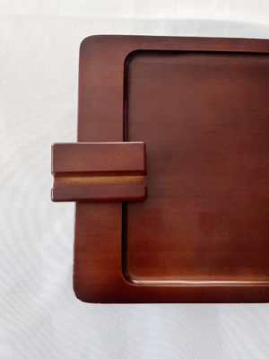 Opbergplaten Moderne ontwerp Bamboesofa Plaat Houten bank Arm Tafel