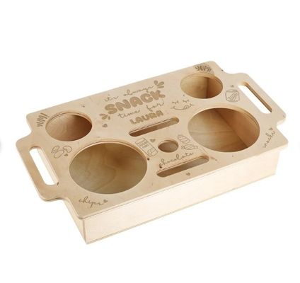 Niet-opvouwbaar rek Houten bankbalk Snackbak Ruimtebesparende opslag voor kleine ruimtes