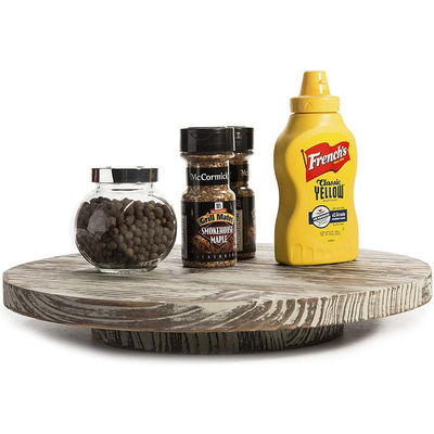 Hout Lazy Susan Draaibaar voor Keuken Laatste Boerderij Design Stijl