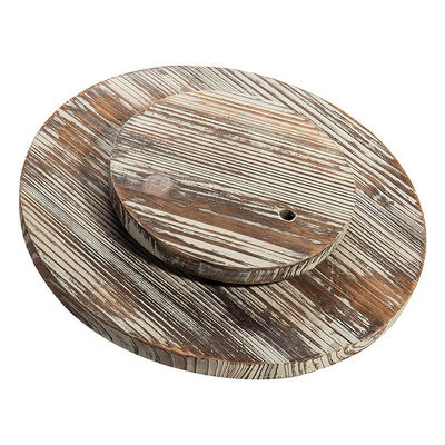 Hout Lazy Susan Draaibaar voor Keuken Laatste Boerderij Design Stijl