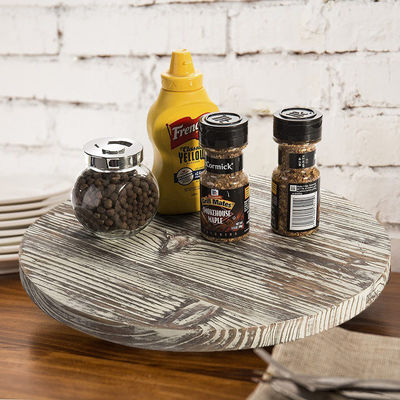 Hout Lazy Susan Draaibaar voor Keuken Laatste Boerderij Design Stijl