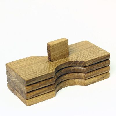 Op maat gemaakte kruidenpot met hoge capaciteit houten kruidenhouder kruidenverpakkingsdoos