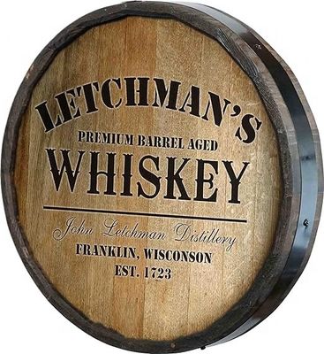 Vernis Print Handhaving Houten vaten Wand Decoratie Bar Sign voor wijn en bier