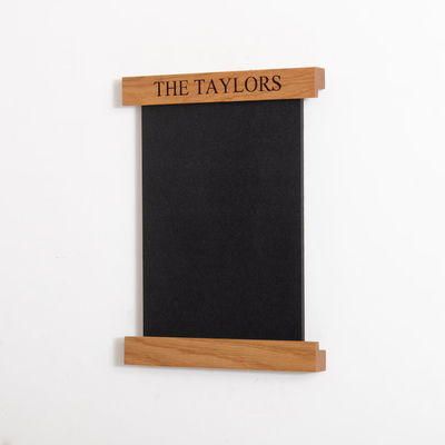 202406 Floating Framed Notice Board Scoreboard Card Board Houten scoreboard met chalkboard