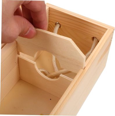 Ontwerp Clamps Single Houten Wijn Gift Box gemaakt van massief hout voor andere gift Craft