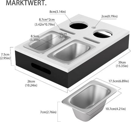 Gepersonaliseerd logo Acceptabel Populaire bank Bar Snack Box Sofa Organisator voor zijtafels