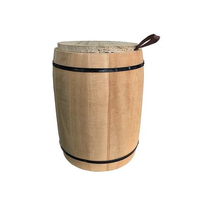 Gepersonaliseerd logo Acceptabel 12,5x16cm Paulownia houten vat voor uw klanten