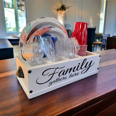 Maak Hosting een Breeze Solo Cup Houthouder voor Keuken Counter en Party Hosting