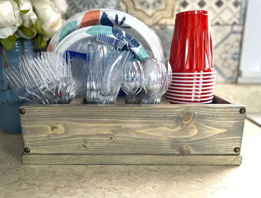 Maak Hosting een Breeze Solo Cup Houthouder voor Keuken Counter en Party Hosting