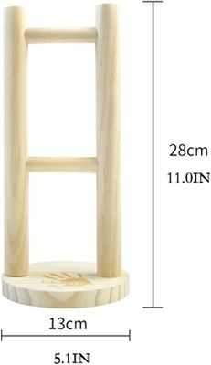 35x11x11cm Elegante wijnverpakkingsdozen Houten bureaublad Hoofdtelefoon koptelefoon houder voor gaming