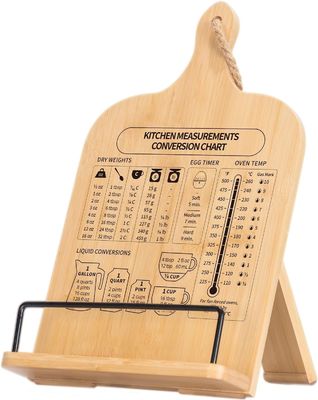 OEM ODM geaccepteerd houten kookboekhouder verstelbaar kookboekstandje voor keuken toonbank