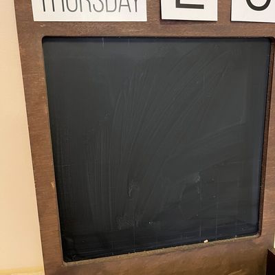 All-Season Houten Frame Dagelijkse herinnering Chalk Board voor Keuken Decor en Organisatie