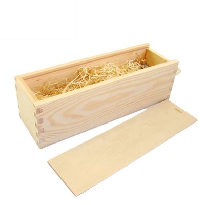 Gepersonaliseerde logo hout magnum wijndoos voor eenvoudige en nuttige verpakking tegen betaalbare prijzen