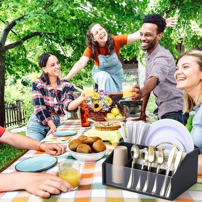 Flexible Utilities Caddy Organizer voor keuken counter en vernisplaat dispenser