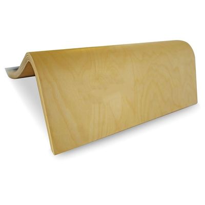 7.9" Verbrand hout lanceerbalk voor skateboard fietsen rollers en rc auto's gewone houten doos