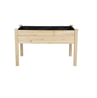 48x24x30in Houten planters voor de achtertuin Glanzend gelamineerd hout Houttype