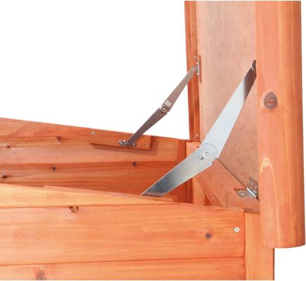 Functioneel buitenhondenhuis voor kleine, middelgrote en grote honden