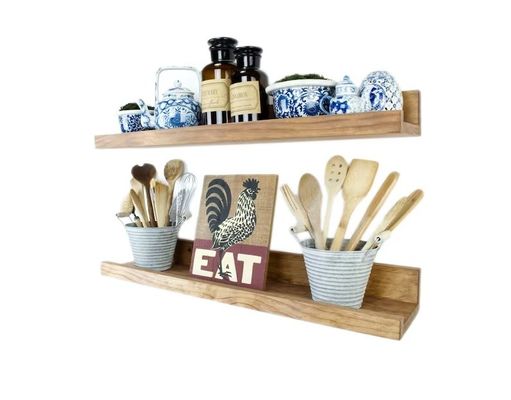 Gepersonaliseerd logo Acceptabele houten schilderij rand Drijvende plank voor uitstekende woningversiering