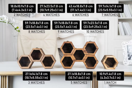 Glijdend deksel milieuvriendelijke houten horlogekist gepersonaliseerde vitrine voor mannen