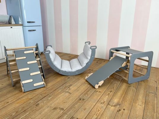 Montessori klimsets voor peuters Indoor driehoek klimmer in uw keuze van kleur