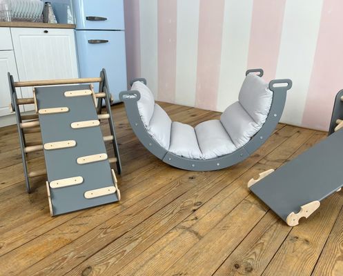 Montessori klimsets voor peuters Indoor driehoek klimmer in uw keuze van kleur