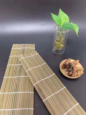 3 Draaddikte Sushi Mat Kit 2 rollende matten 5 paar eetstokjes 1 roeier 1 spatel