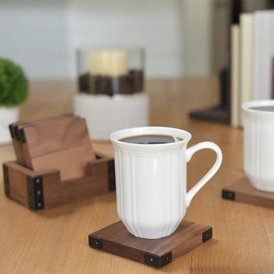 Solid Wood Coffee Cup Holder Creatieve Isolatie Mat voor tafelversiering Accessoires