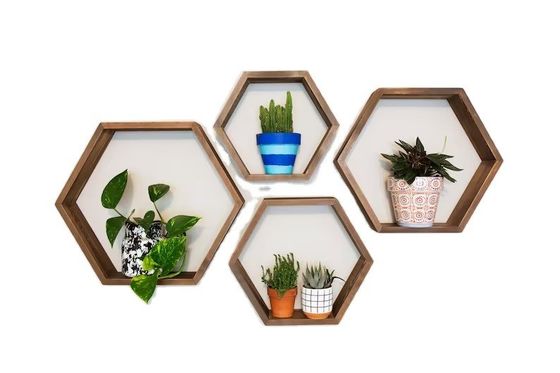 Houten hexagonale planken De perfecte combinatie van functie en stijl voor uw keuken