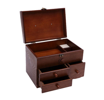 Naaipakket Natural Color Storage Houten handgemaakte verstelbare 5 dagen Custom Pine