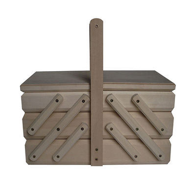 Naaipakket Natural Color Storage Houten handgemaakte verstelbare 5 dagen Custom Pine