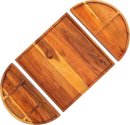 All-Season Hout Ronde Kaas Board Set Unieke Houten Charcuterie Boards Extra Grote Kaas Tray