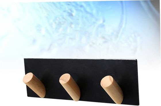 Rustieke muur gemonteerde sleutelhoek ijzeren plaat voor kantoorgebouw 7,75" L x 7,75" W x 48,5" H