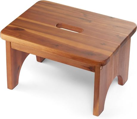 202405 Zware draagbare houten trapstoel, niet-slip en handig voor volwassenen