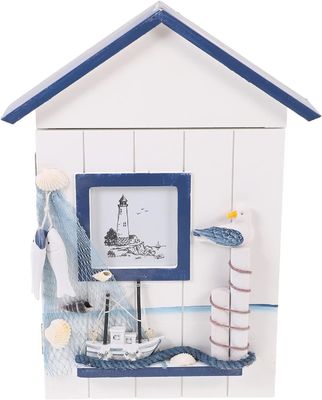 Hout Nautisch Wandmontage Hangend Decoratief Handgemaakte Sleutelhanger voor kantoorgebouwen