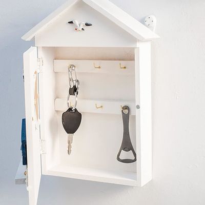 Hout Nautisch Wandmontage Hangend Decoratief Handgemaakte Sleutelhanger voor kantoorgebouwen