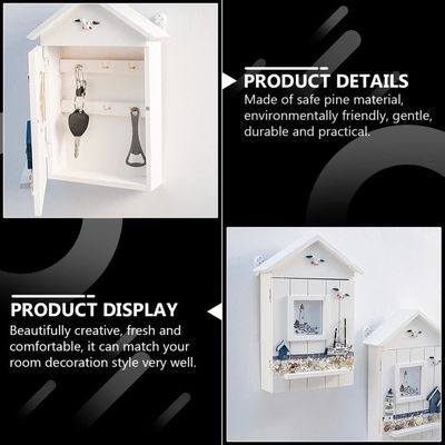 Hout Nautisch Wandmontage Hangend Decoratief Handgemaakte Sleutelhanger voor kantoorgebouwen