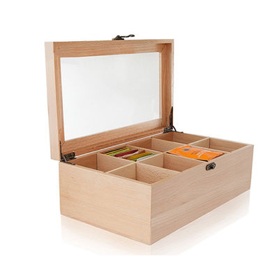 Eenvoudige en elegante pijnboom hout kleur houten boekvormige doos voor aangepaste logo verpakking