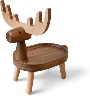 Home Decorative Houten Catchall Tray met aangepaste vorm 7.75 "L x 7.75" W x 48.5 "H