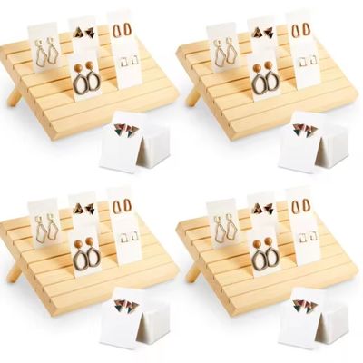 Functionele multifunctionele oorbelhouder voor georganiseerde sieraden display en opslag