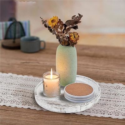 Aantal niveaus enkelvoudige 12" rustieke houten decoratieve tafelbak voor boerderijkoffietafel