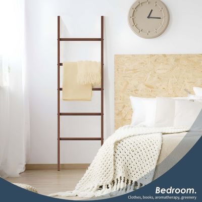 Huishoudelijke apparatuur Houten ladder plank Decoratieve dekbed ladder voor badkameropslag