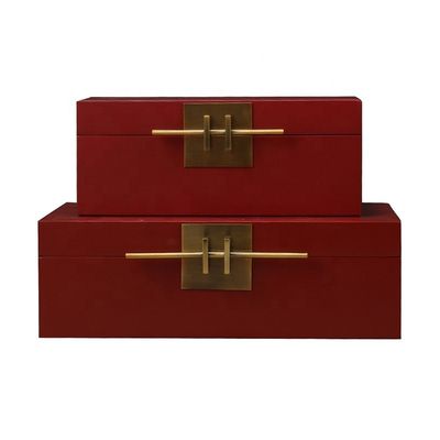 Custom luxe houten horlogekist met milieuvriendelijk ontwerp en aangepast logo aanvaardbaar