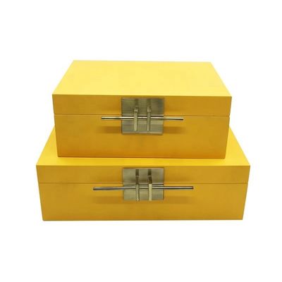 Custom luxe houten horlogekist met milieuvriendelijk ontwerp en aangepast logo aanvaardbaar