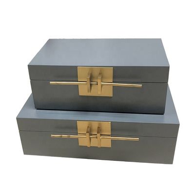 Custom luxe houten horlogekist met milieuvriendelijk ontwerp en aangepast logo aanvaardbaar