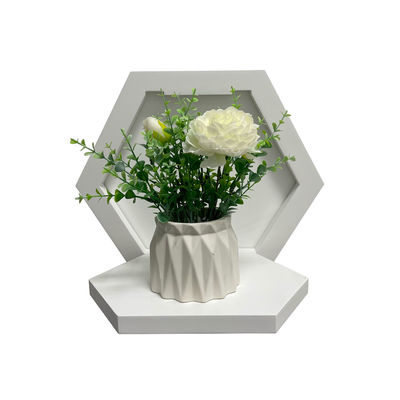 Ruimtebesparende PANEL Houten wandenplank voor het vertonen van bloemen en het ordenen van huishoudelijke artikelen